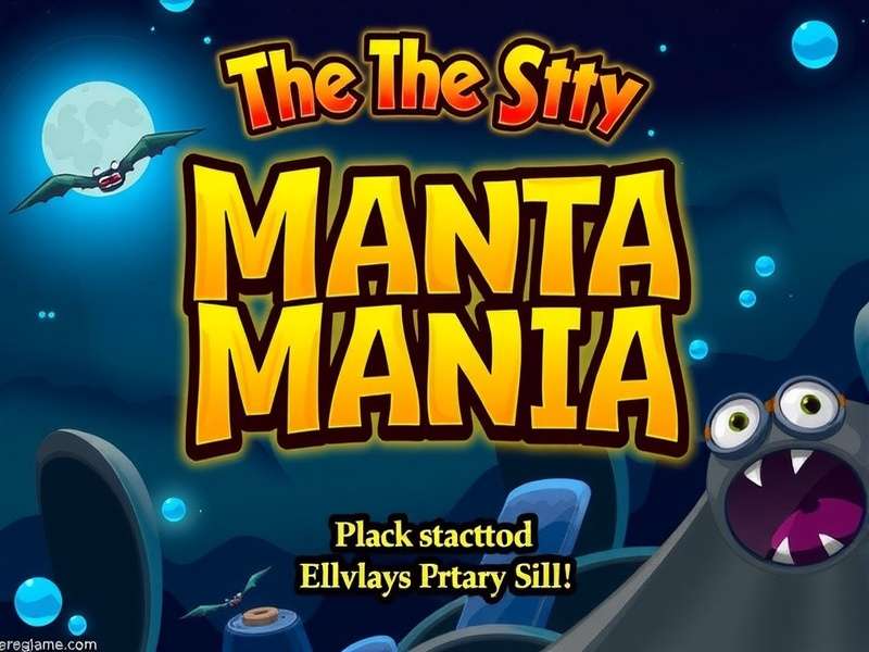 Manta Mania Gameplay Screenshot